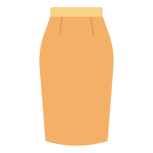 Pencil skirt Generic Flat icon