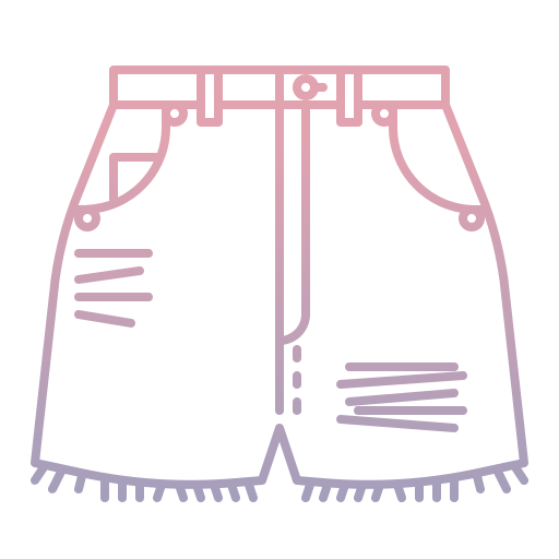shorts de mezclilla icono gratis