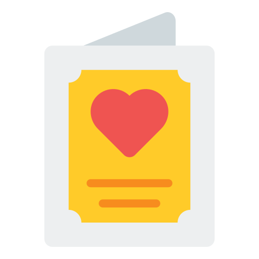 invitación de boda icono gratis