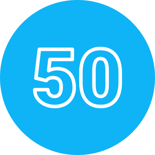 Fifty Generic Flat icon