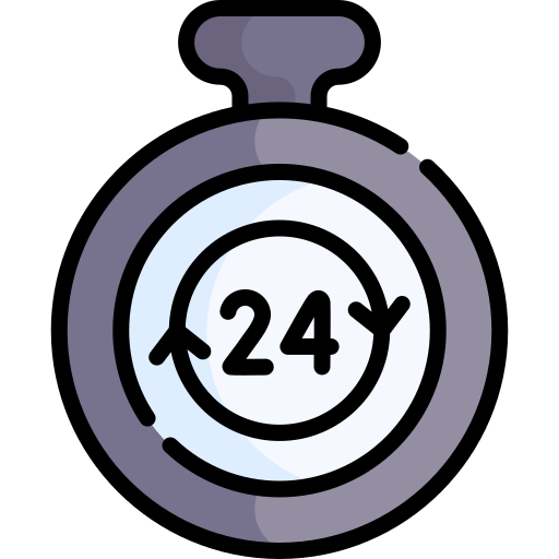 24 시간 무료 아이콘 24 시간 무료 아이콘