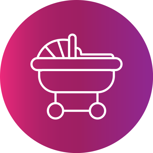 Baby carriage Generic Flat Gradient icon