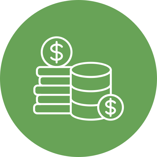 pièces de monnaie Icône gratuit