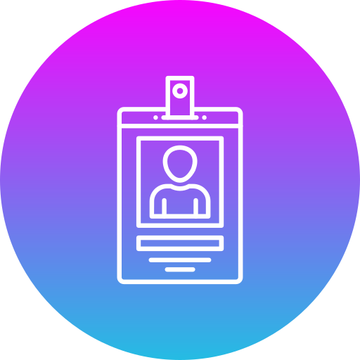 Удостоверение личности бесплатно иконка