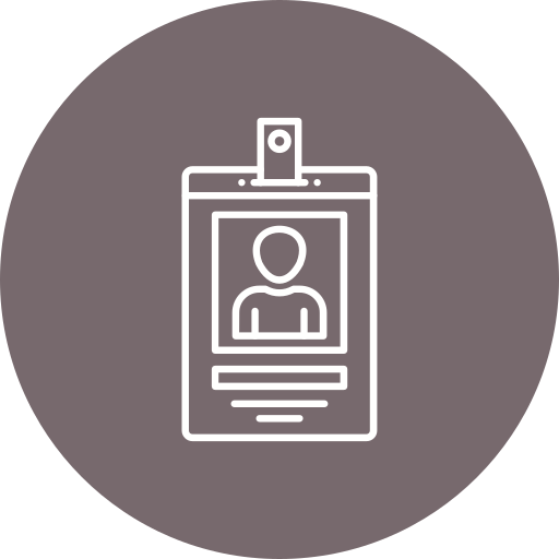 Удостоверение личности бесплатно иконка