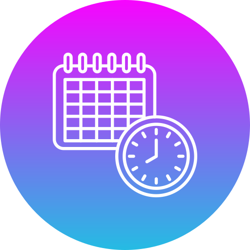 Deadline - Free time and date icons