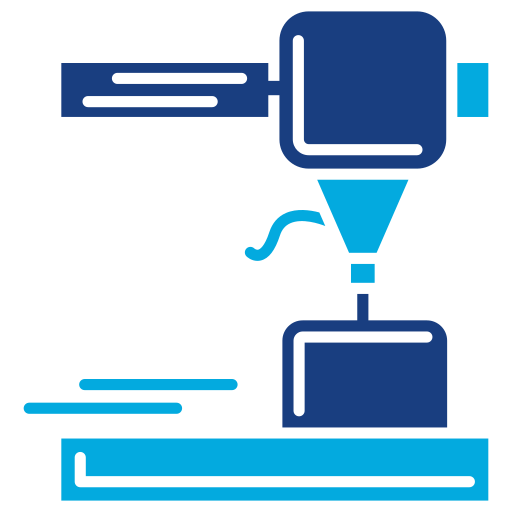 3d printer Generic Blue icon