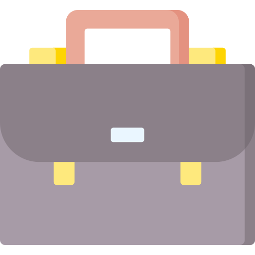 maletín icono gratis