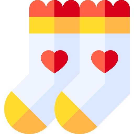 Baby socks Icon - Download in Flat Style