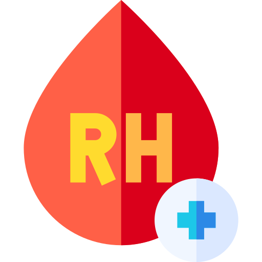 rh positivo en sangre icono gratis