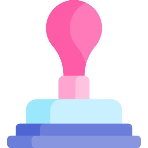 carimbo grátis ícone