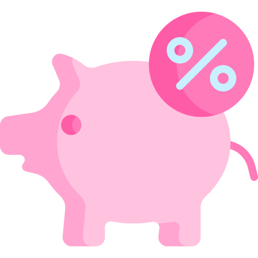 Piggy bank free icon