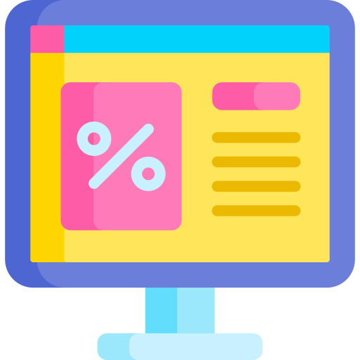 acesso a operações bancárias via internet grátis ícone