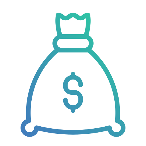 Money bag Generic Gradient icon