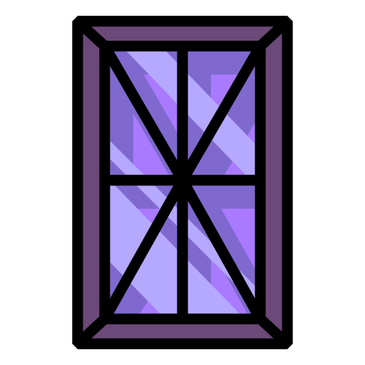 Window Generic Outline Color icon