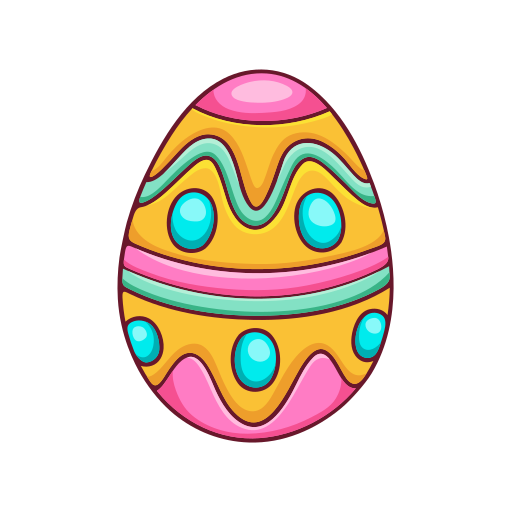 Easter Egg Stickers Free Holidays Stickers