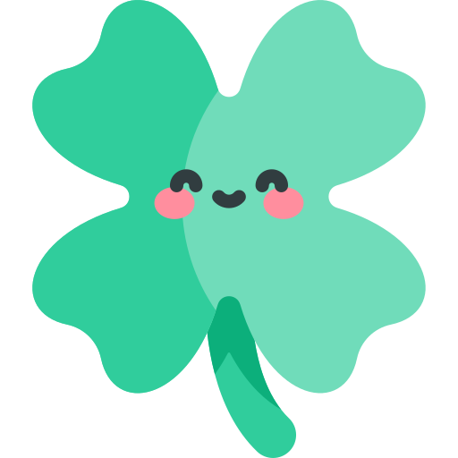 Clover Kawaii Flat icon