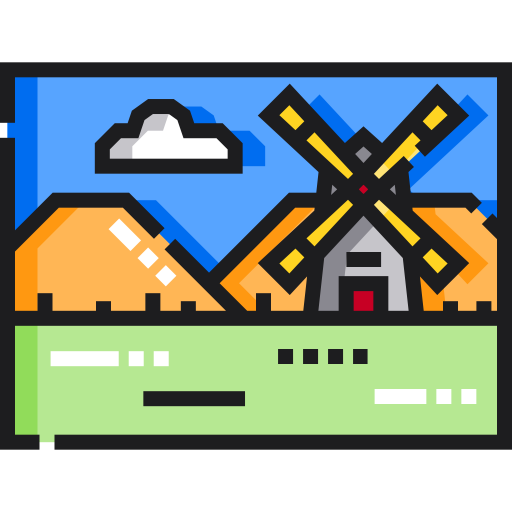 paisaje icono gratis