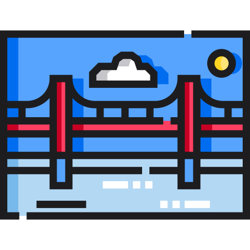 Bridge free icon
