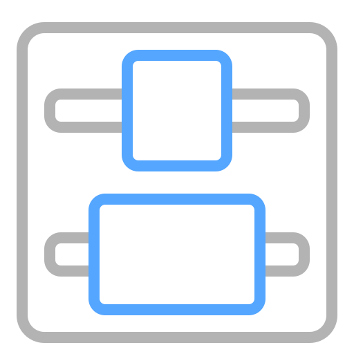 alinear icono gratis