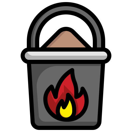 Sand bucket free icon