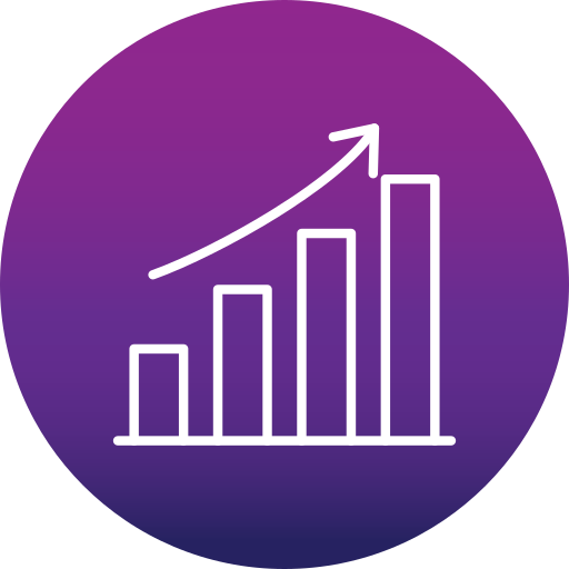 crecimiento icono gratis