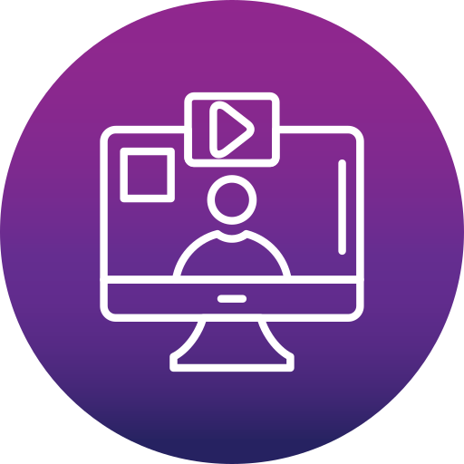 appel vidéo Icône gratuit