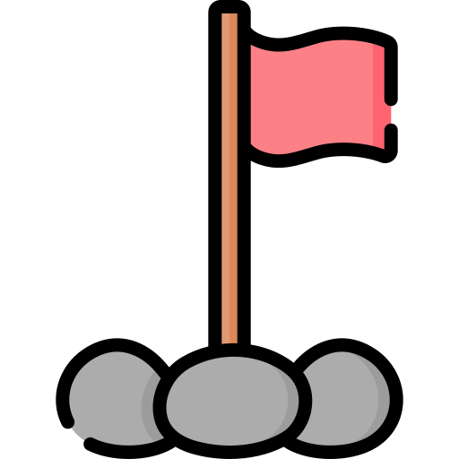 Red flag - free icon