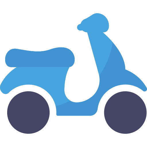 motocicleta icono gratis