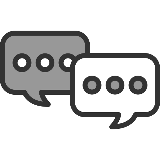 Chat Generic Grey icon