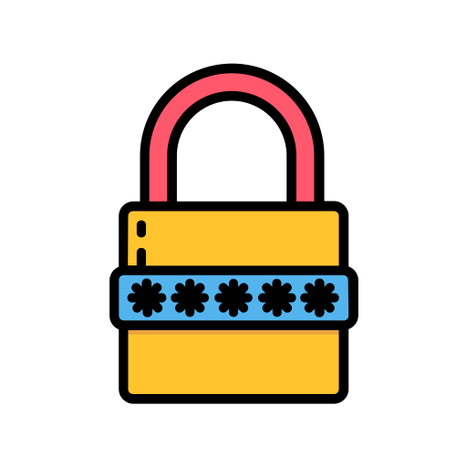 Password code - Free security icons