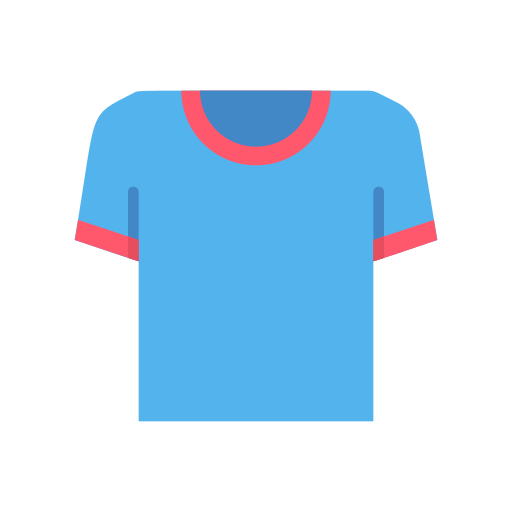 camiseta de manga corta icono gratis