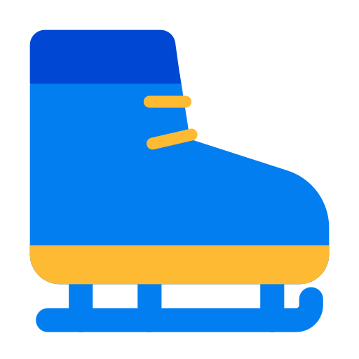 zapatos de patinaje sobre hielo icono gratis