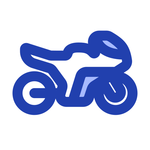 Moto gp Generic Blue icon