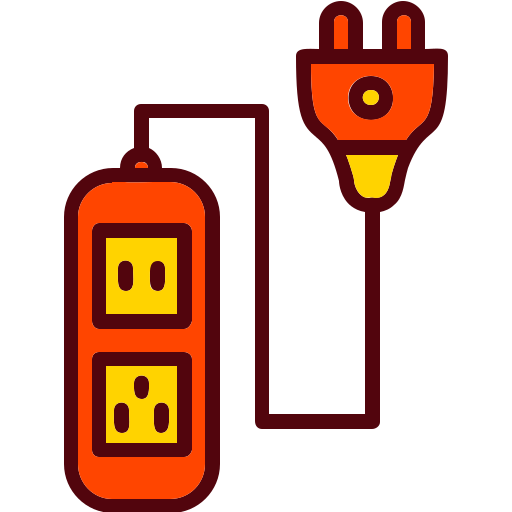 cable de alimentación icono gratis