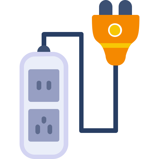 cable de alimentación icono gratis