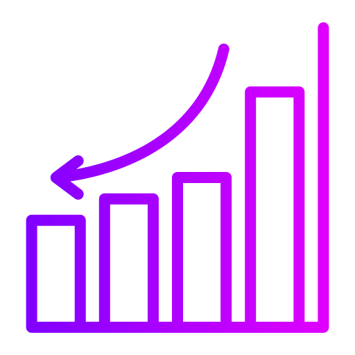 Loss Generic Gradient icon