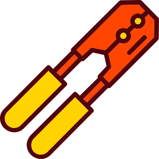 Crimping free icon