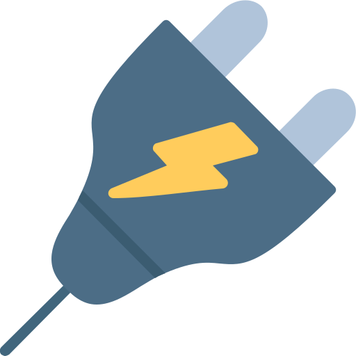 Power plug free icon Power plug free icon