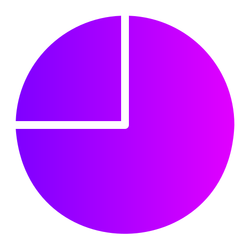 gráfico circular icono gratis