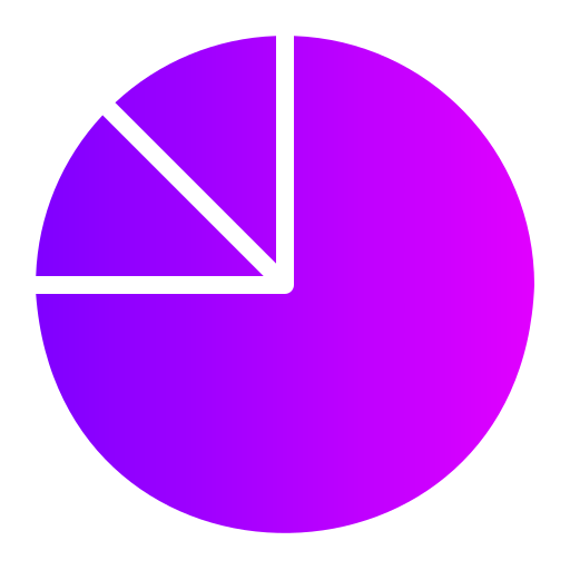 gráfico circular icono gratis