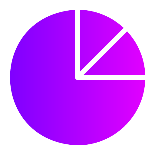 gráfico circular icono gratis