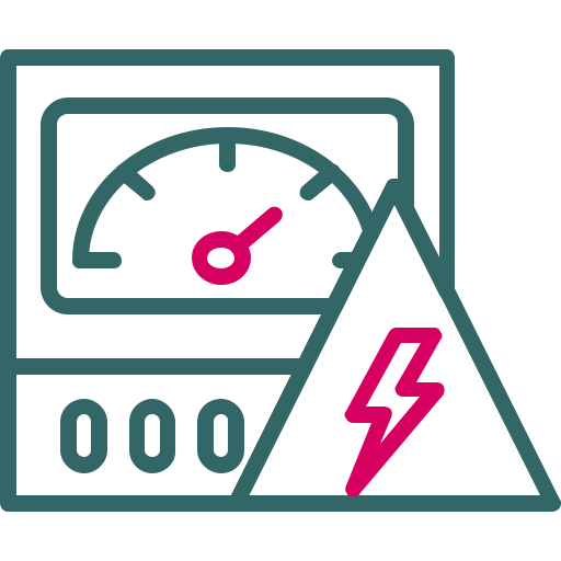 Icono De Medidor De Electricidad Generic Outline Color