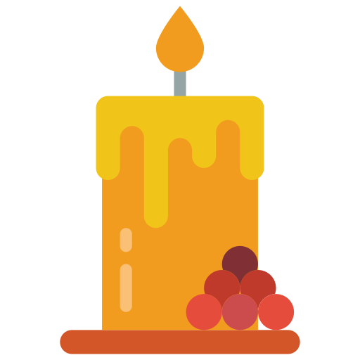 Candle Basic Miscellany Flat icon