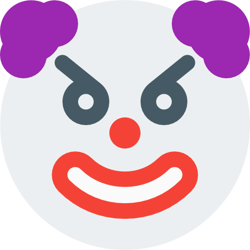 payaso icono gratis