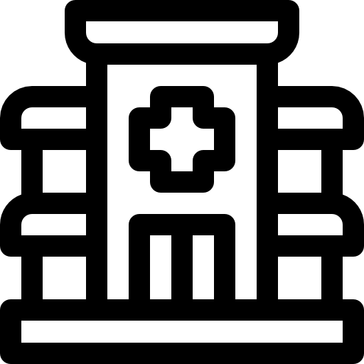 Hospital Basic Rounded Lineal icon