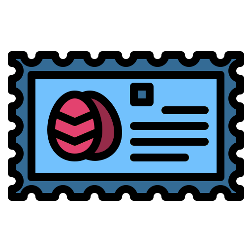 Postcard free icon