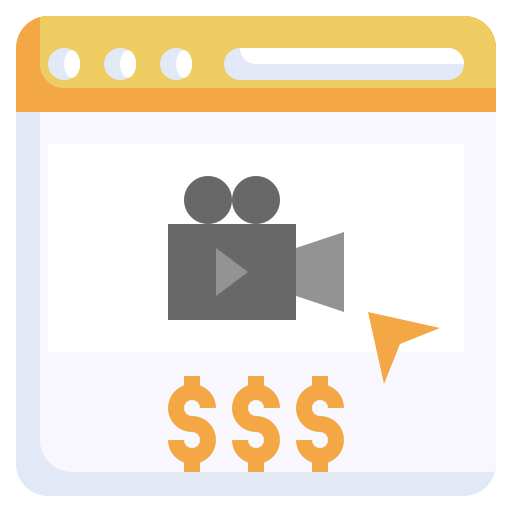 camara de video icono gratis