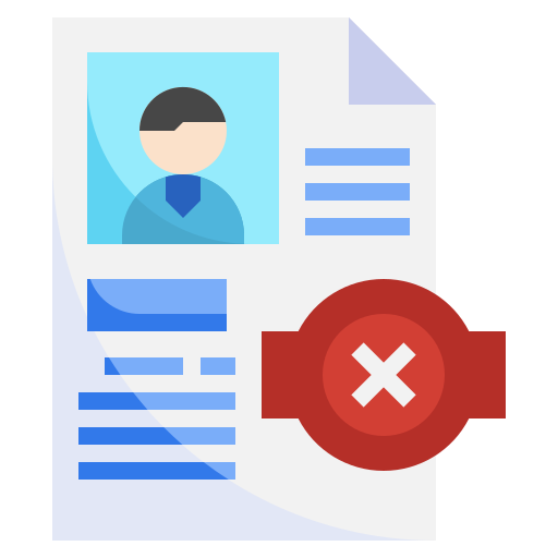 Rejected free icon Rejected free icon