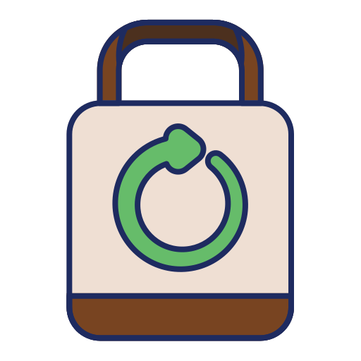 bolsa de reciclaje icono gratis